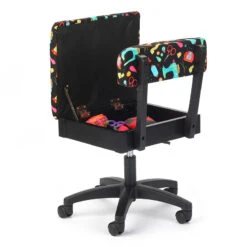 Hydraulic Sewing Notions Sewing Chair - Black -Clover Store hydraulic sewing notions sewing chair black h7013b arrow sewing 239691