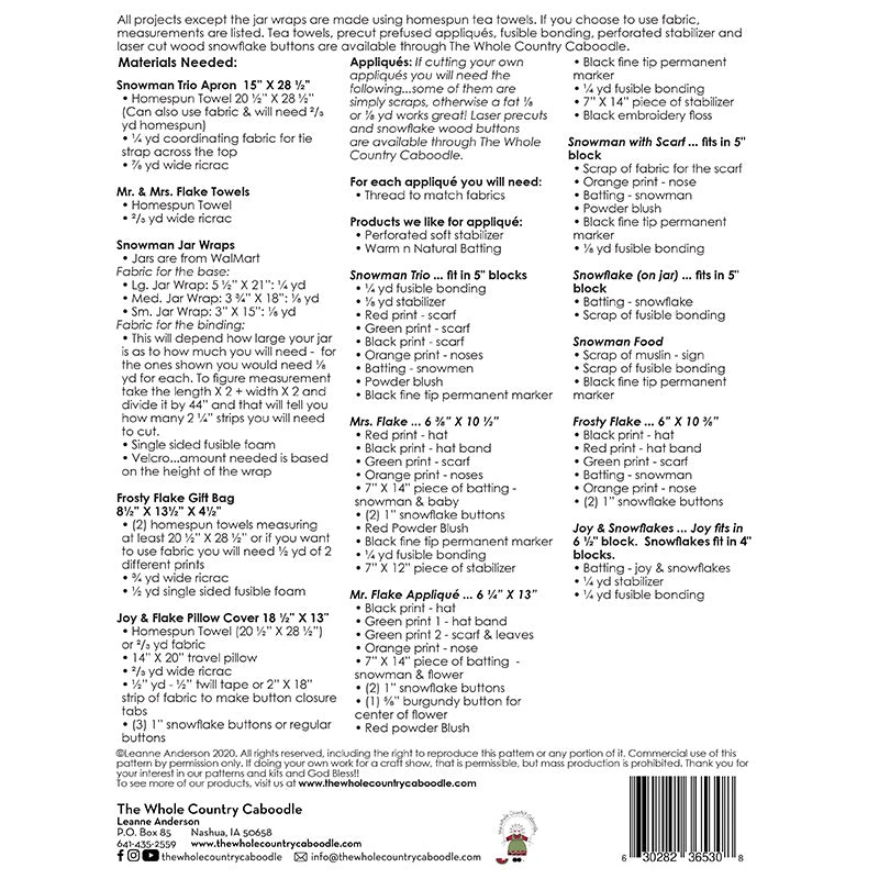 Joyful Snow Flakes Pattern - Image 2