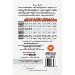 Kicks Quilt Pattern -Clover Store kicks quilt pattern lss 00014 latifah saafir studios latifah saafir studios 96e677