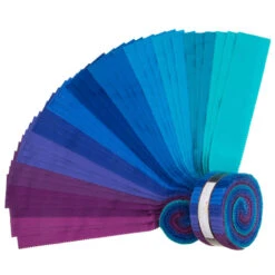 Kona Cotton - Peacock Palette Roll Up