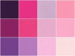 Kona Cotton - Wildberry Palette Ten Squares -Clover Store kona cotton wildberry palette ten squares ten 654 42 robert kaufman robert kaufman fabrics 30ed50