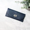 Lucky Penny Wallet Kit - Navy Pebble Faux Leather -Clover Store lucky penny wallet kit navy pebble faux leather lst115k1 sallie tomato sallie tomato 18d7ae