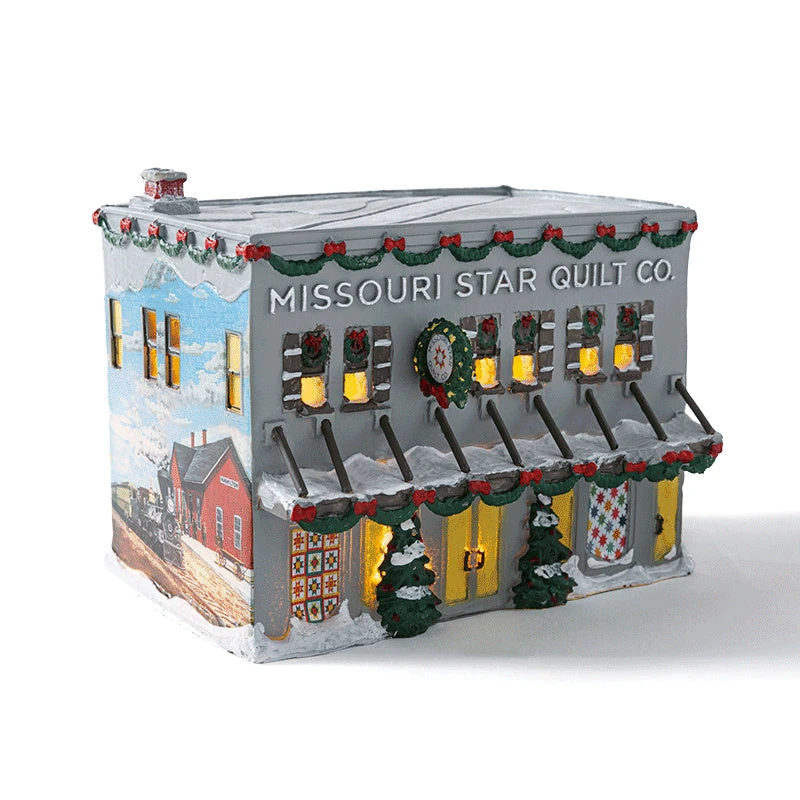 Missouri Star Main Shop Winter Village Holiday Decoration 3 Missouri Star Main Shop Winter Village Holiday Decoration