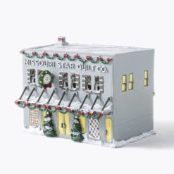 Missouri Star Main Shop Winter Village Holiday Decoration 14 Missouri Star Main Shop Winter Village Holiday Decoration -Clover Store missouri star main shop winter village holiday decoration aic210805001ms missouri star quilt co 7374a3