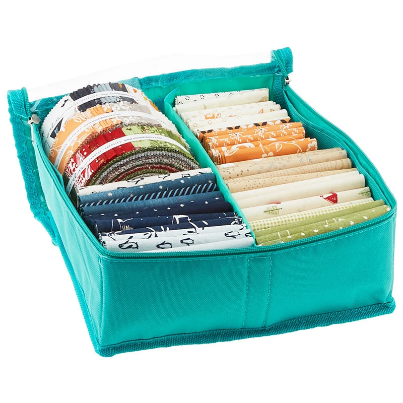 Missouri Star Precut Storage Bag - Small Bold Aqua 3 Missouri Star Precut Storage Bag - Small Bold Aqua