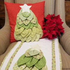 Petal Pop Christmas Tree Pattern 7 Petal Pop Christmas Tree Pattern -Clover Store petal pop christmas tree pattern sbq06 sugar bee quilts 296e71