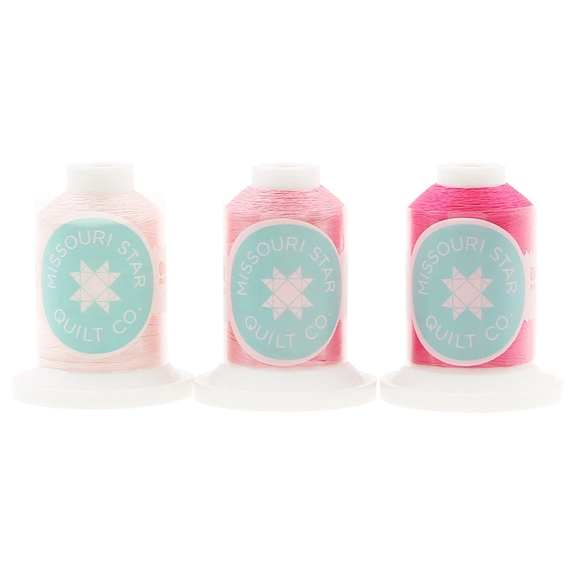 Missouri Star Pinkalicious 50 WT Cotton Thread Pack