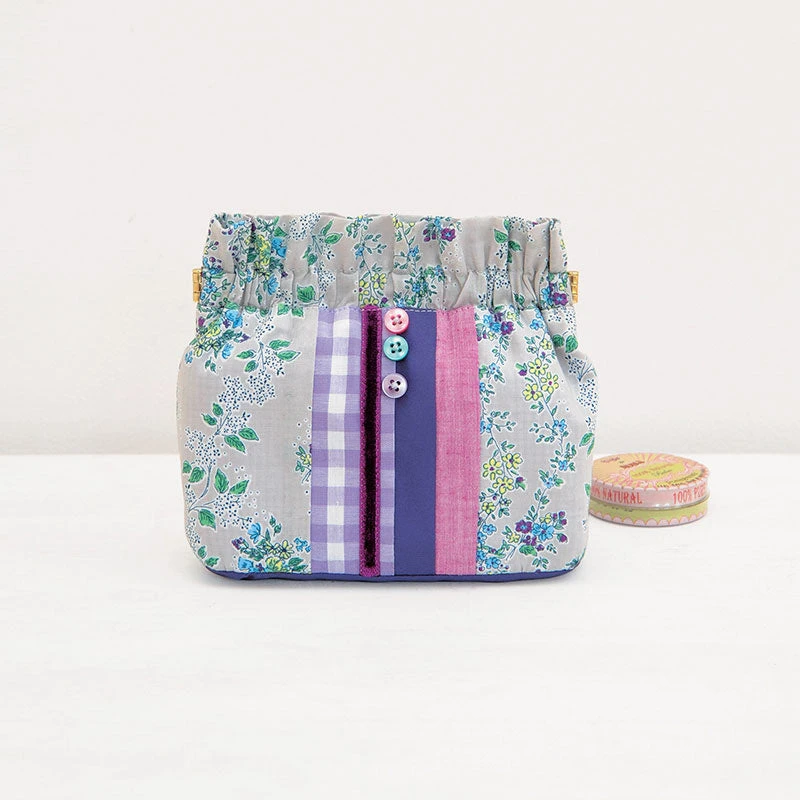 Pretty Patchwork Squeeze Pouch Kit