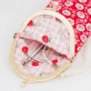 Round Clasp Pouches Kit -Clover Store round clasp pouches kit zw2613 zakka workshop zakka workshop 8622fc