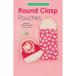 Round Clasp Pouches Kit -Clover Store round clasp pouches kit zw2613 zakka workshop zakka workshop 871ff6