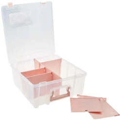 Super Satchel Double Deep Box - Rose Gold