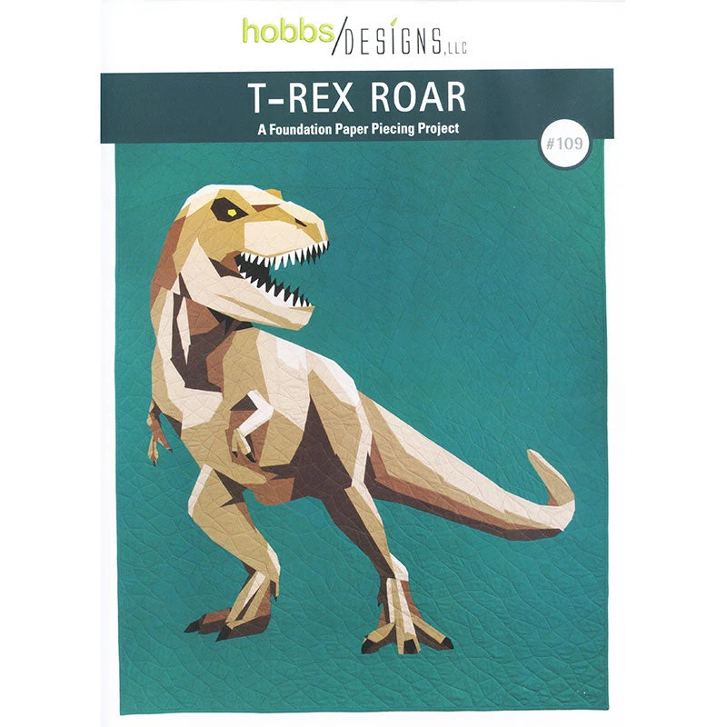 T-Rex Roar Quilt Pattern 3 T-Rex Roar Quilt Pattern