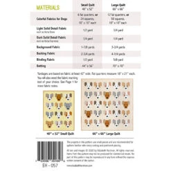 The Puppies Pattern -Clover Store the puppies pattern eh057 patterns by elizabeth hartman elizabeth hartman 3729d6 c54075fd 6bc8 4033 874c 5957078fd0a4