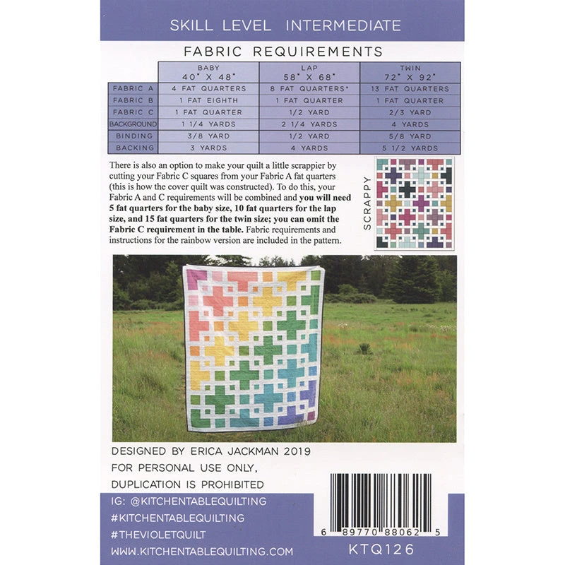 The Violet Quilt Pattern 4 The Violet Quilt Pattern - Image 2