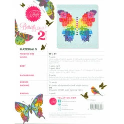 Tula Pink The Butterfly Pattern 2nd Edition -Clover Store tula pink the butterfly pattern 2nd edition tpbutterfly tula pink llc tula pink 759ad9