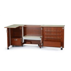 Wallaby II Sewing Cabinet - Teak 11 Wallaby II Sewing Cabinet - Teak -Clover Store wallaby ii sewing cabinet teak k8405 arrow sewing 29dadf
