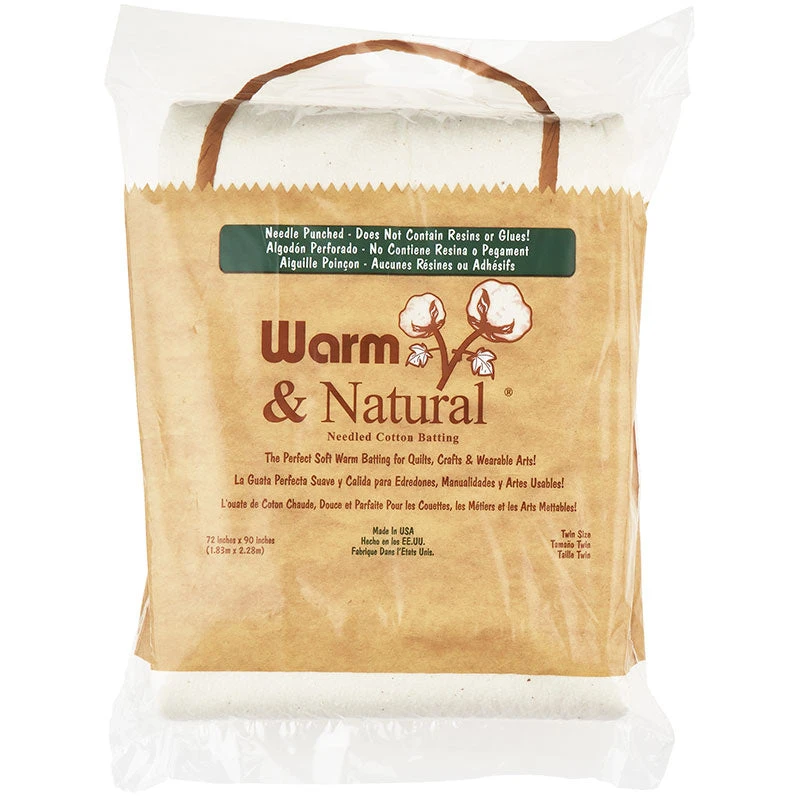 Warm & Natural® Cotton Batting Twin 3 Warm & Natural® Cotton Batting Twin