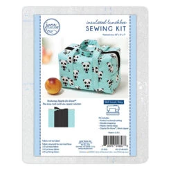 Zippity-Do-Done™ Insulated Lunchbox Tote - Black Zipper -Clover Store zippity do done insulated lunchbox tote black zipper jt 1656 june tailor company june tailor 87bc6d